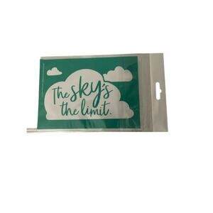 NWT Chalk‎ Couture 5X7 Reusable Transfer " The Sky's The Limit"